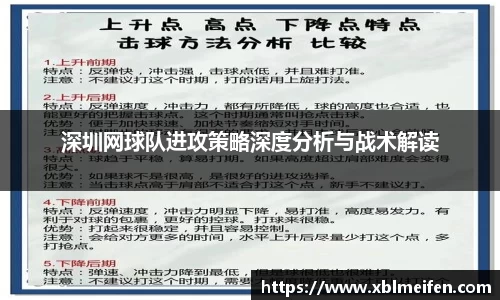 深圳网球队进攻策略深度分析与战术解读